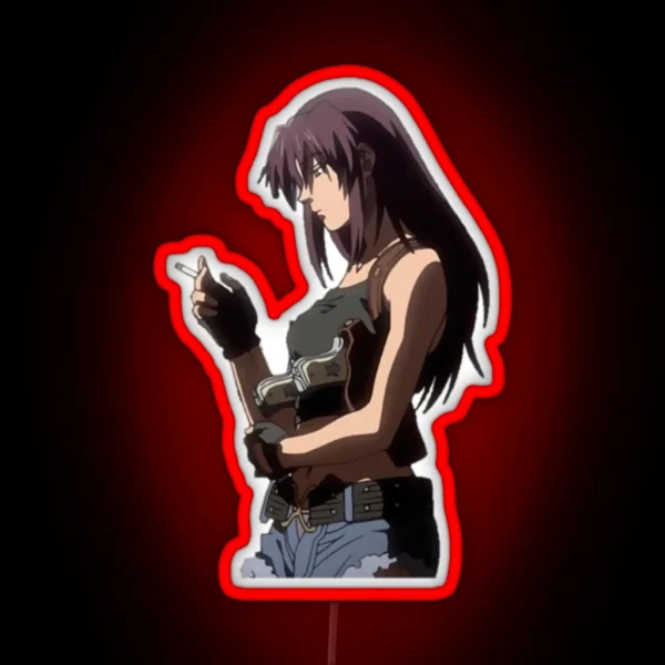 Revy Black Lagoon RGB Neon Sign