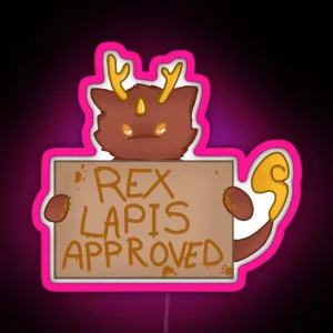 Rex Lapis Approved RGB Neon Sign