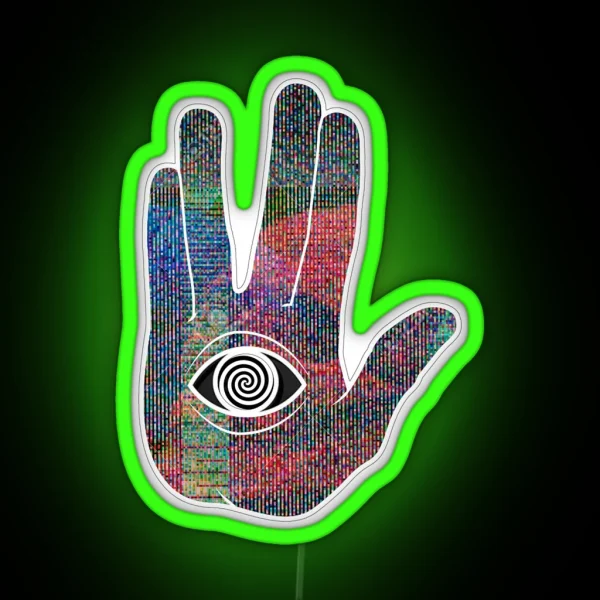 Rezz RGB Neon Sign