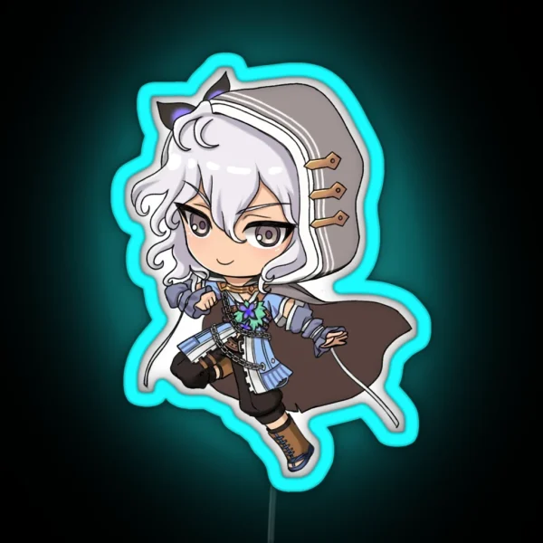 RF5 Ryker Chibi RGB Neon Sign