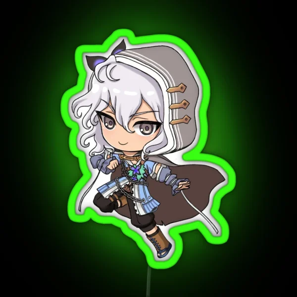 RF5 Ryker Chibi RGB Neon Sign