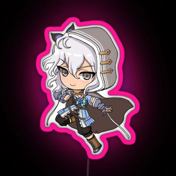 RF5 Ryker Chibi RGB Neon Sign