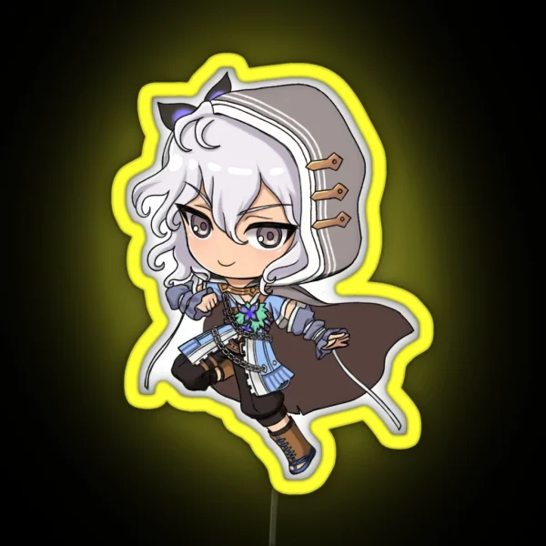 RF5 Ryker Chibi RGB Neon Sign