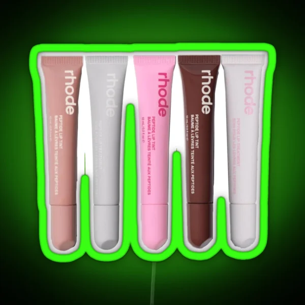 Rhode Lippies RGB Neon Sign
