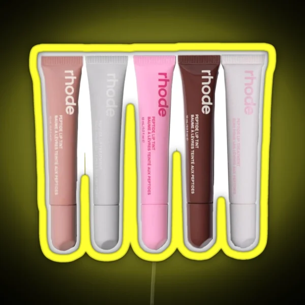 Rhode Lippies RGB Neon Sign