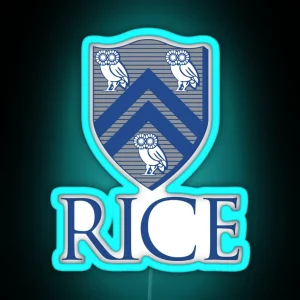 Rice University RGB Neon Sign
