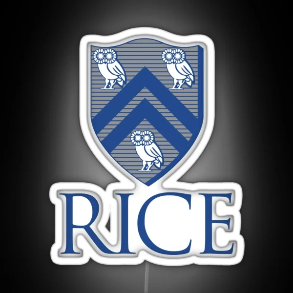 Rice University RGB Neon Sign