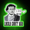 Add vintage Western flair with RGB neon Lincoln County War sign