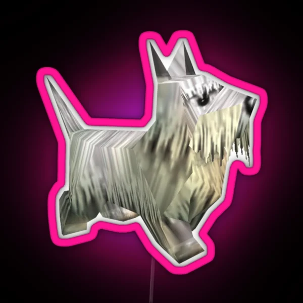 Richard The Dog RGB Neon Sign