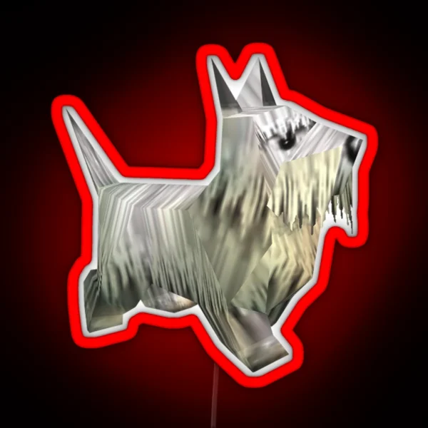 Richard The Dog RGB Neon Sign