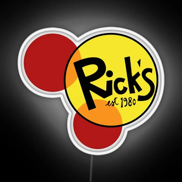 Ricks RGB Neon Sign