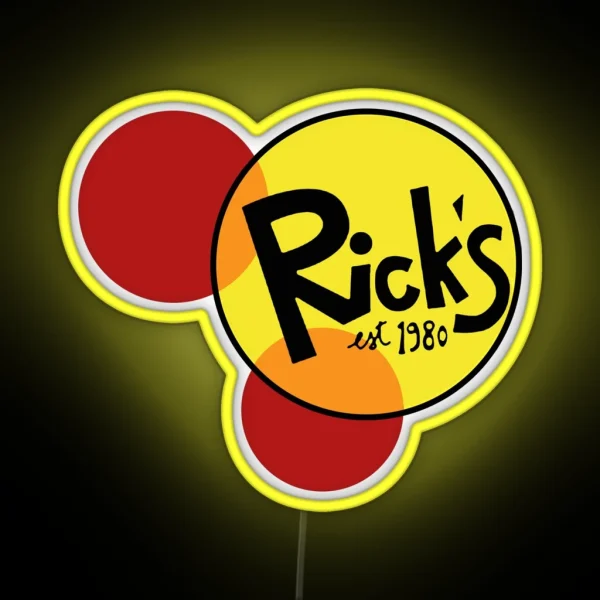 Ricks RGB Neon Sign