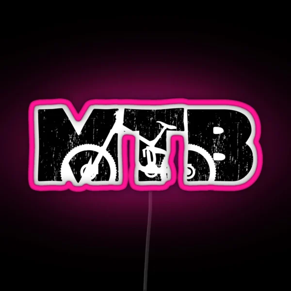 Ride A MTB Led RGB Neon Sign