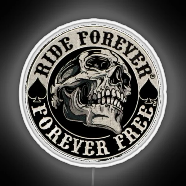 Ride In Swag Ride Forever Be Free Forever RGB Neon Sign