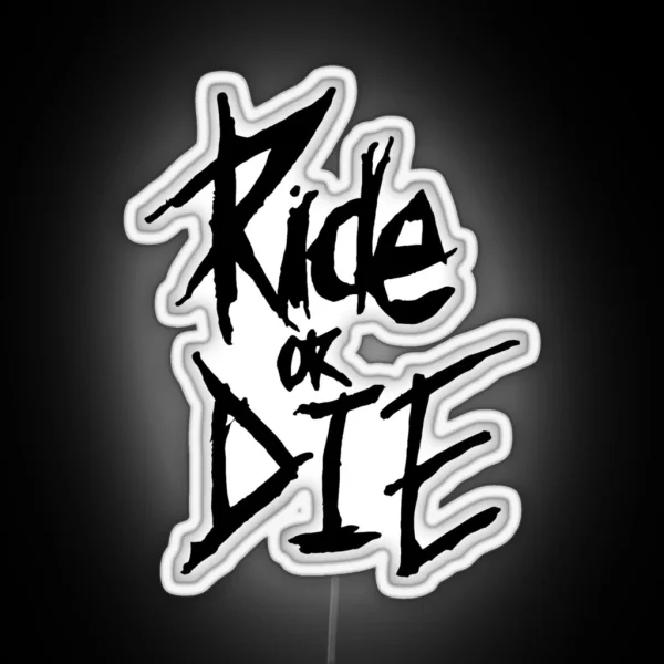 Ride Or Die MTB Led RGB Neon Sign