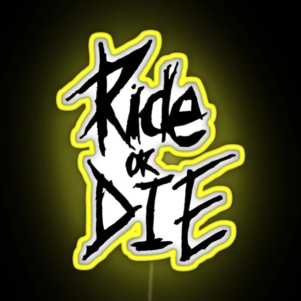 Ride Or Die MTB Led RGB Neon Sign