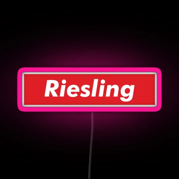 Riesling RGB Neon Sign