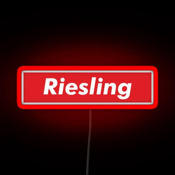 Riesling RGB Neon Sign