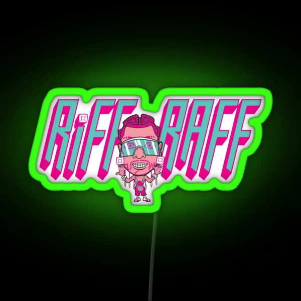 Riff Raff Oldskool RGB Neon Sign