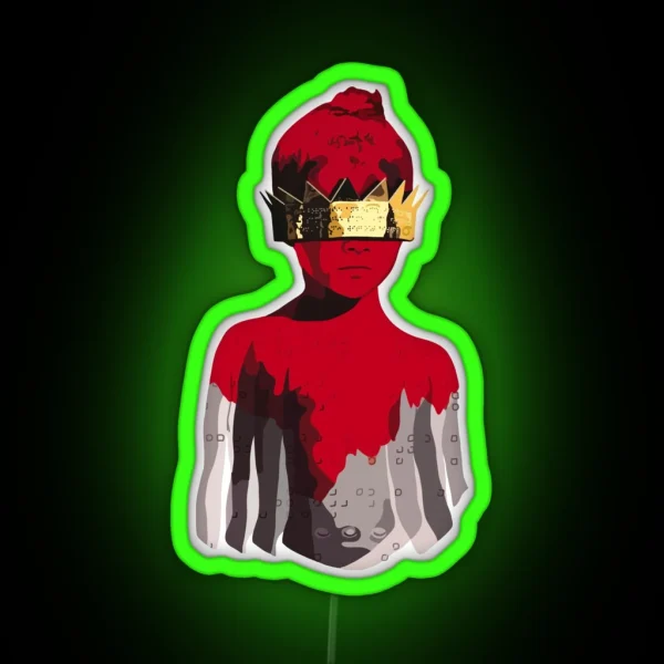 Rihanna Anti RGB Neon Sign
