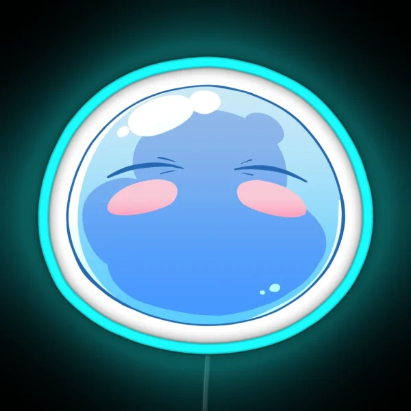 Rimuru Blushing RGB Neon Sign