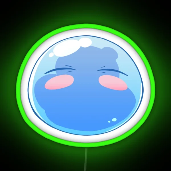 Rimuru Blushing RGB Neon Sign