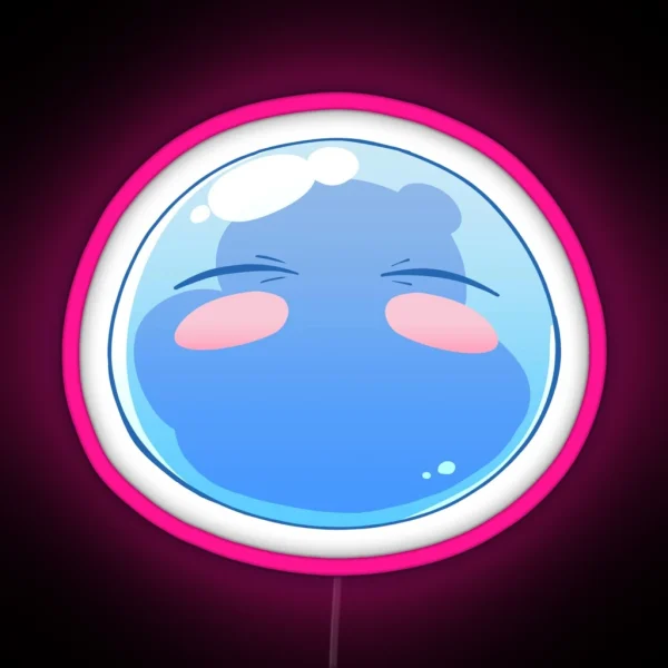 Rimuru Blushing RGB Neon Sign
