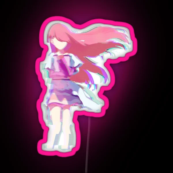 Rin Glitch RGB Neon Sign