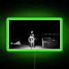 Vibrant Ring of Sparks Neon Sign with Colorful RGB Lighting