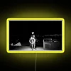 Vibrant LED Sign with Colorful Spark Effect, Perfect Home Decor Accessory
