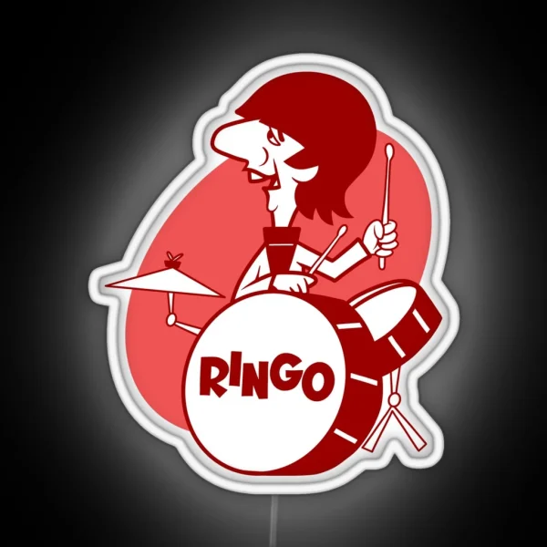 Ringo Drums RGB Neon Sign