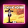 Retro-Futuristic Neon Sign Inspired by Radiator Springs' Beloved Speedster Character
