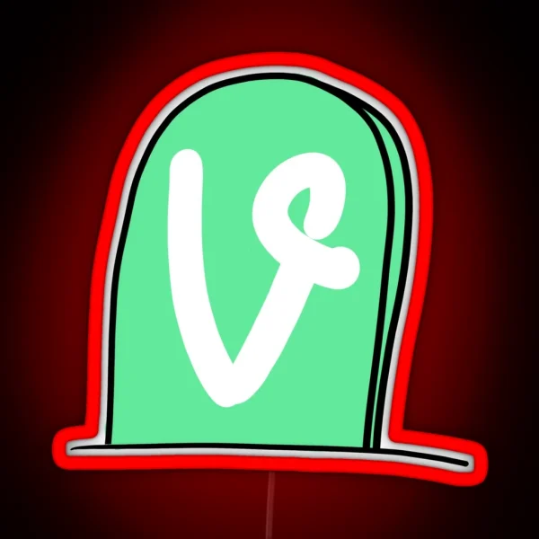 RIP Vine RGB Neon Sign