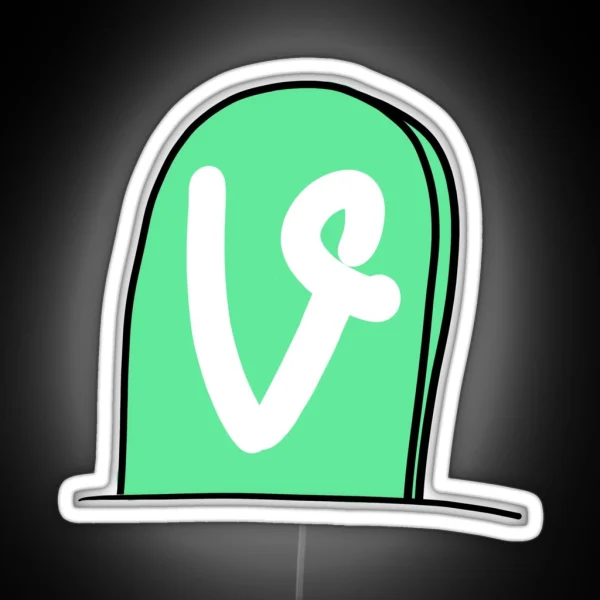 RIP Vine RGB Neon Sign