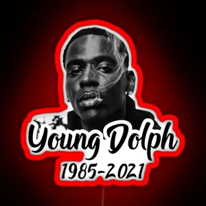 Rip Young Dolph Young Dolph RGB Neon Sign