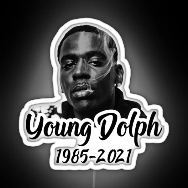 Rip Young Dolph Young Dolph RGB Neon Sign