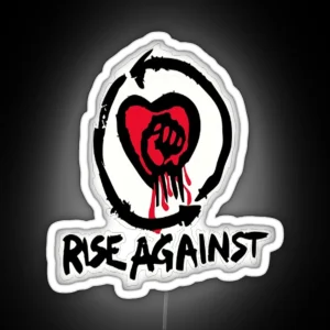 Rise Against Band RGB Neon Sign