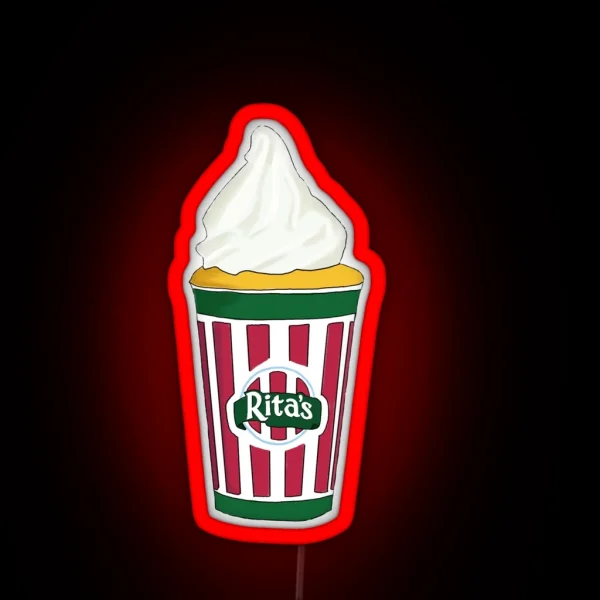 Rita S Water Ice RGB Neon Sign