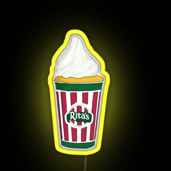 Rita S Water Ice RGB Neon Sign