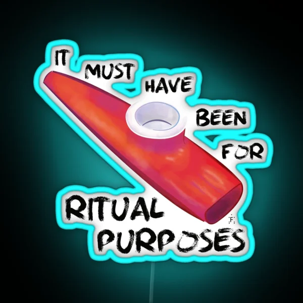Ritual Purposes RGB Neon Sign