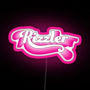 Rizzler RGB Neon Sign