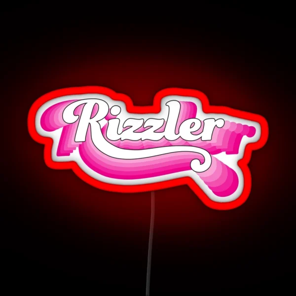 Rizzler RGB Neon Sign