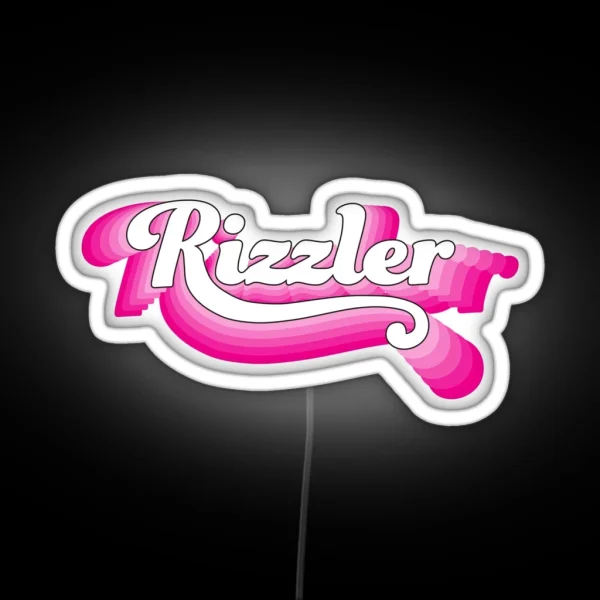 Rizzler RGB Neon Sign
