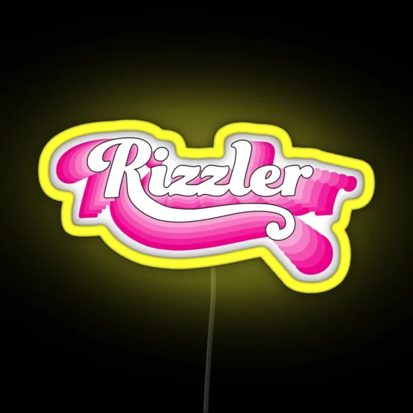 Rizzler RGB Neon Sign