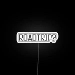 Roadtrip Travel Adventure Holiday Simple Led Sign RGB Neon Sign