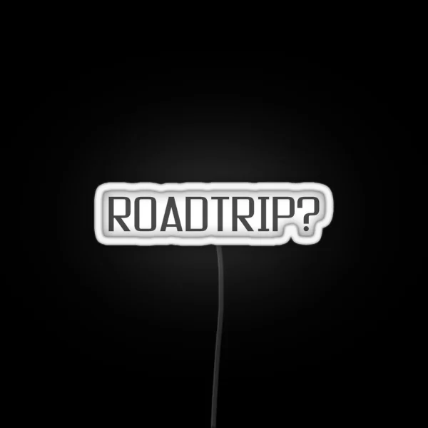 Roadtrip Travel Adventure Holiday Simple Led Sign RGB Neon Sign