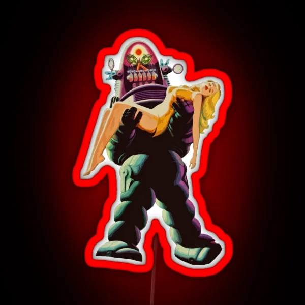 Robby The Robot RGB Neon Sign