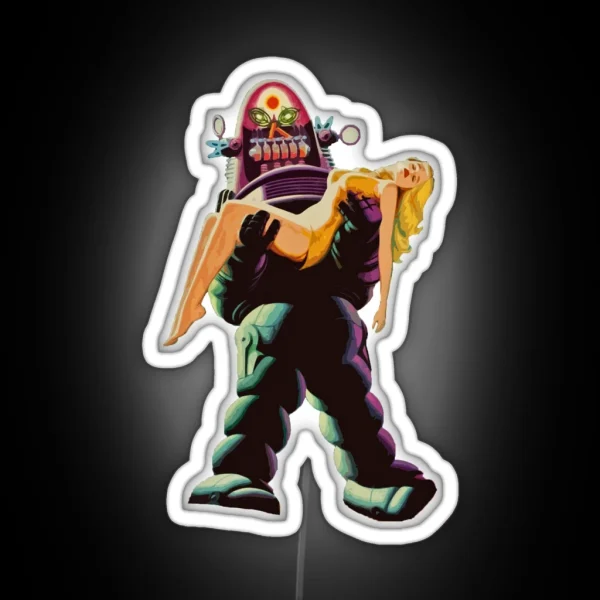 Robby The Robot RGB Neon Sign
