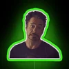 Robert Downey Jr Cringe Humor LED Neon Sign with Colorful RGB Lighting