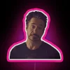 Robert Downey Jr Inspired Cringe Worthy RGB Neon Wall Decor
